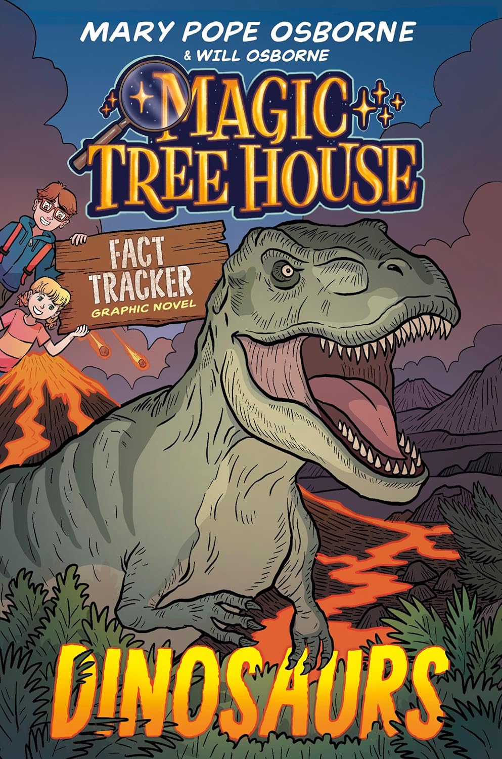 Dinosaurs: A Magic Treehouse Fact Tracker Graphic Novel by Mary Pope Osborne