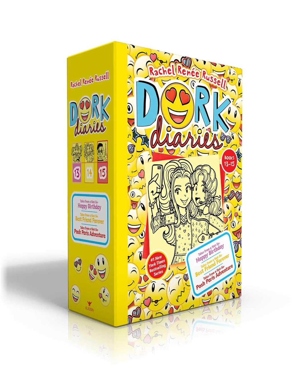 Dork Diaries Books 13-15 Boxed Set