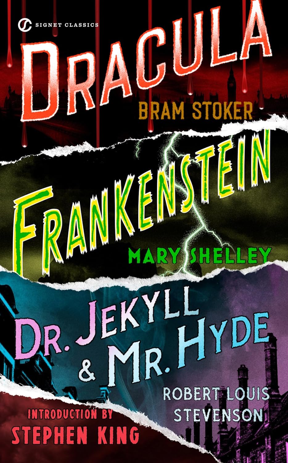 Dracula, Frankenstein, Dr. Jekyll and Mr. Hyde