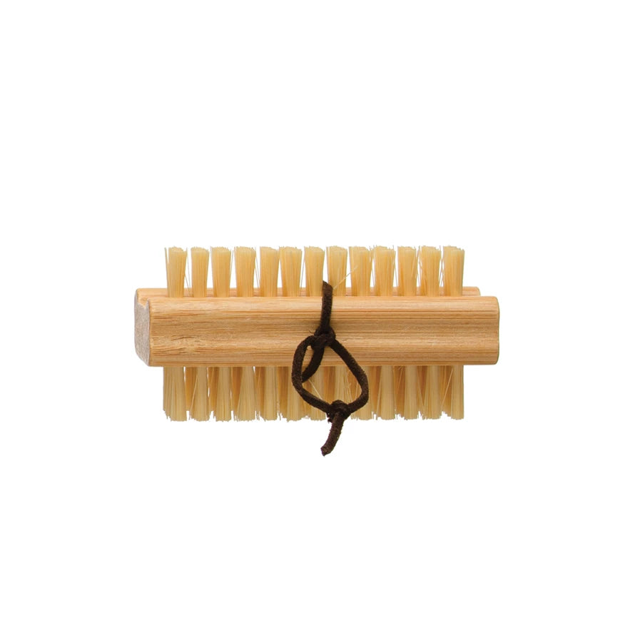 Dual-Sided Bamboo Brush