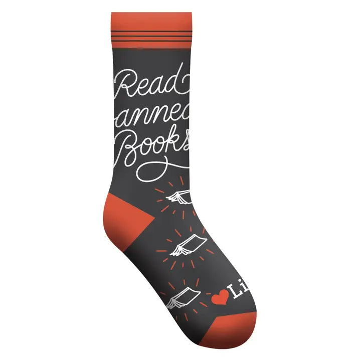 Read Banned Books Socks