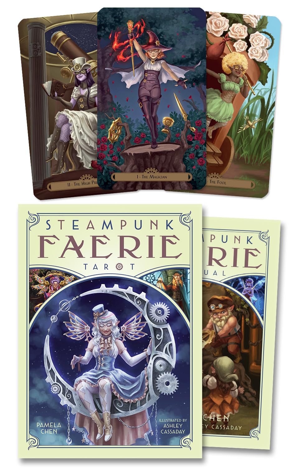 Steampunk Faerie Tarot by Pamela Chen