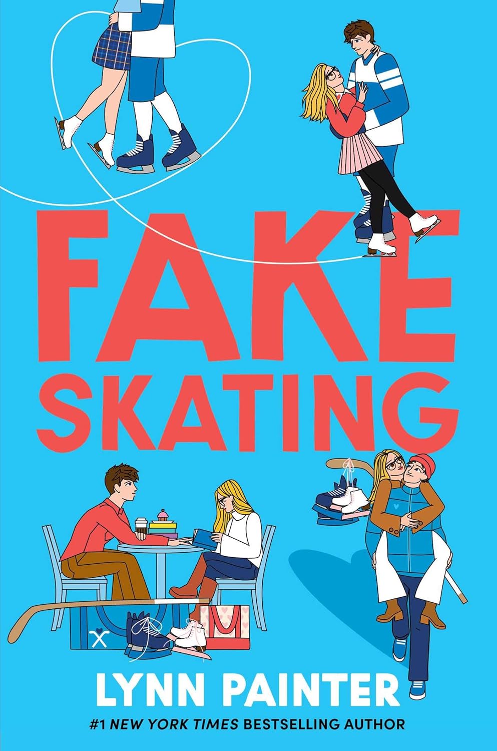 Fake Skating by Lynn Painter (Hardback)