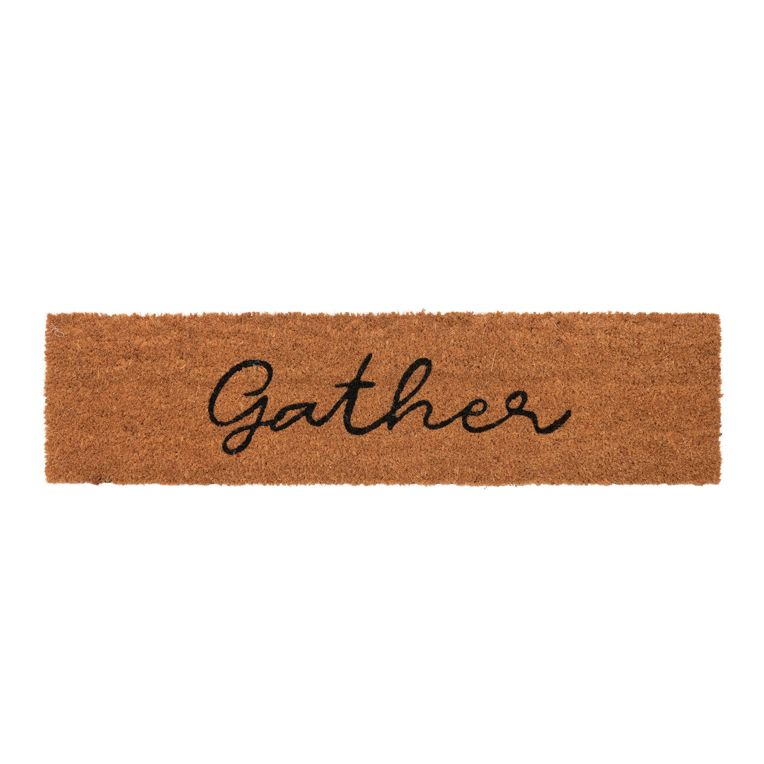 "Gather" Doormat