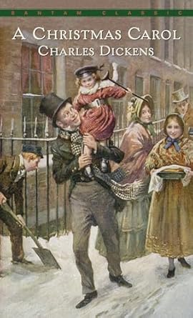 A Christmas Carol by Charles Dickens (Gildan Media - Blue Snowy Cover)