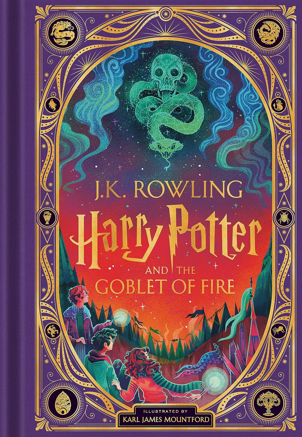 Harry Potter and the Goblet of Fire: Interactive Illustrated Edition by J.K. Rowling and Karl James Mountford
