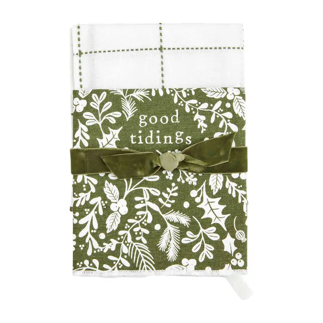 Good Tidings White Towel Set