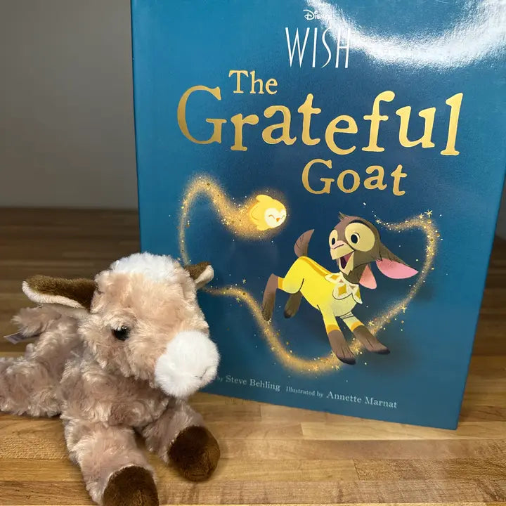 The Grateful Goat + Goat Plush Set