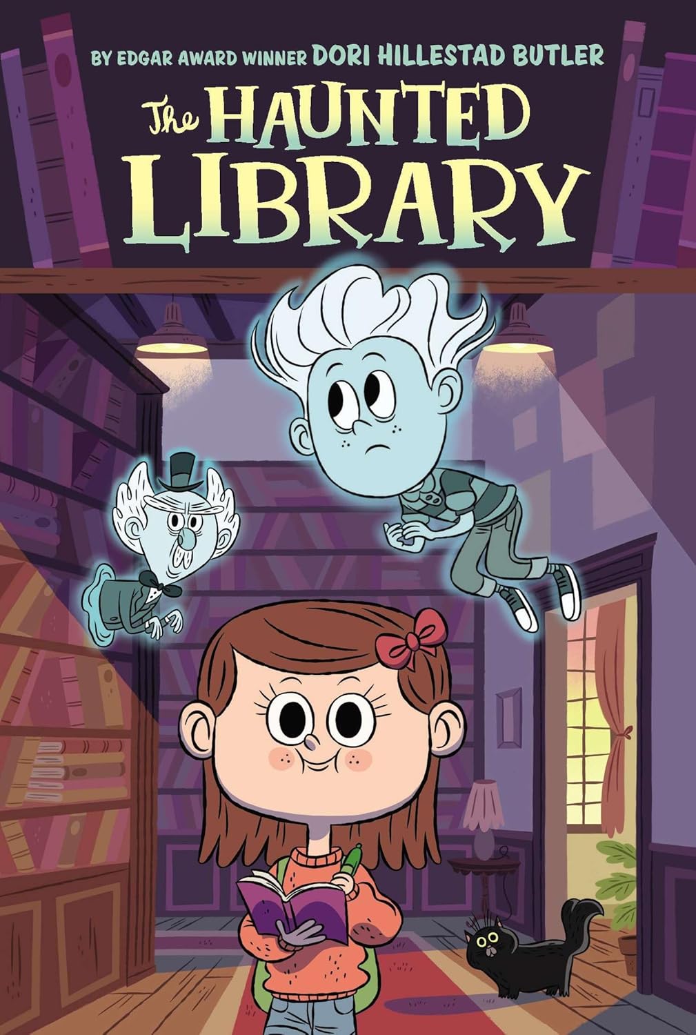 The Haunted Library by Dori Hillestad Butler (Paperback)