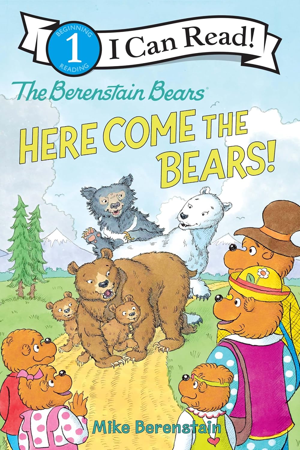 The Berenstain Bears: Here Come the Bears! (I Can Read Level 1) by Mike Berenstain (Hardcover)