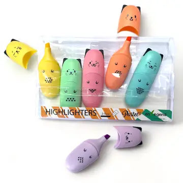 Mini Pastel Highlighter Set