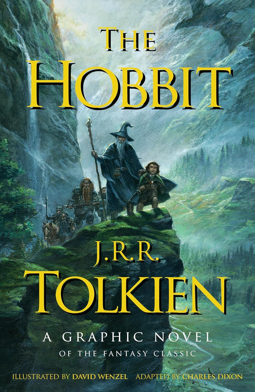 The Hobbit by J.R.R. Tolkien: A Graphic Novel of the Fantasy Classic