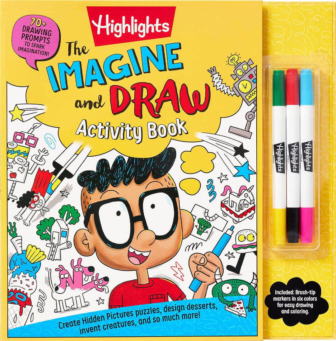 The Imagine and Draw Activity Book