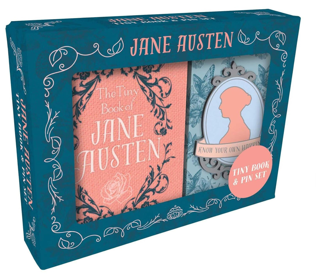 The Tiny Book of Jane Austen (Tiny Book & Pin Set)
