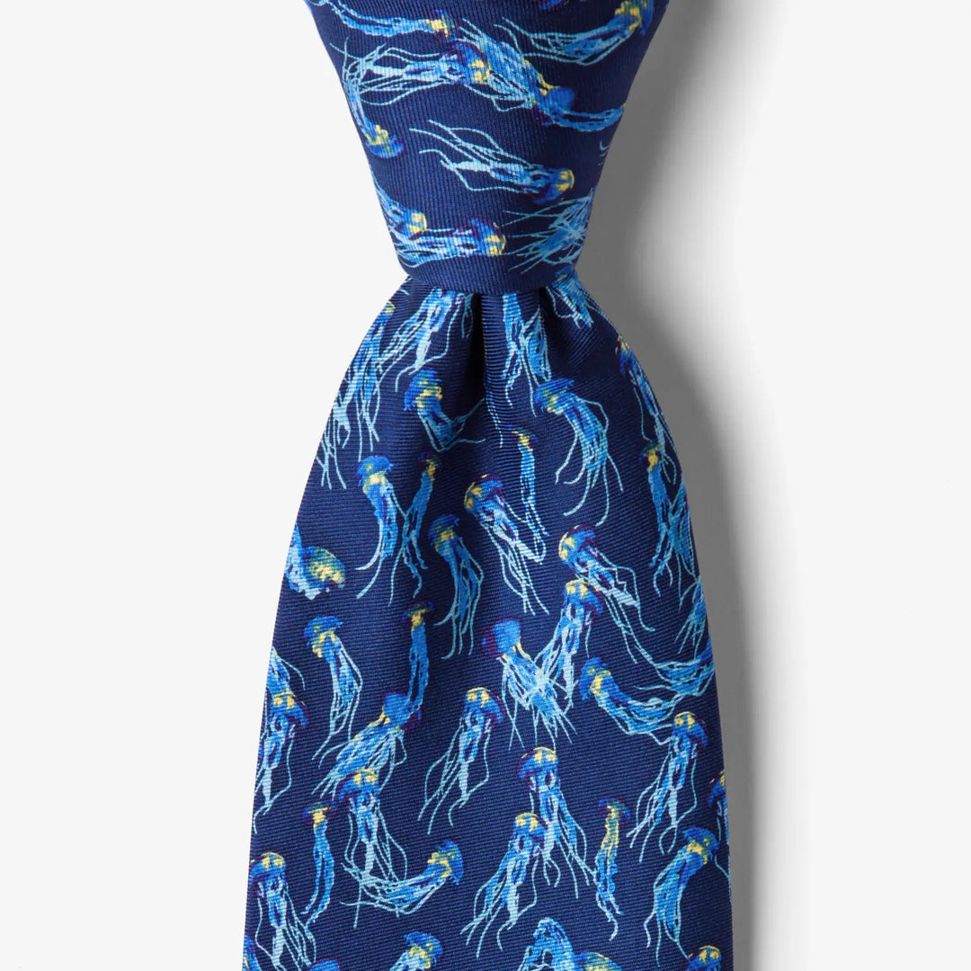 Jellyfish Necktie by Alynn Neckwear