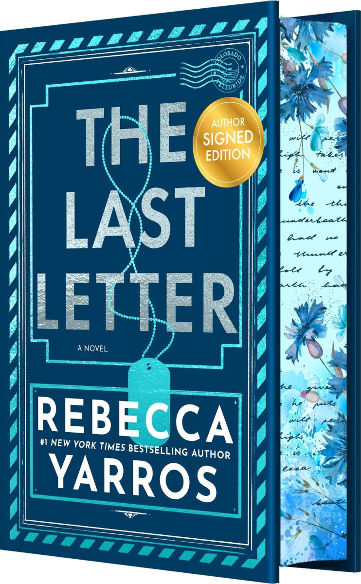 The Last Letter by Rebecca Yarros (Author Signed Edition, Hardback)