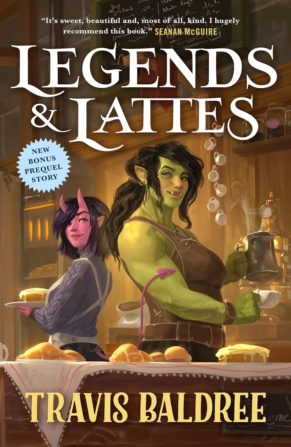 Legends and Lattes by Travis Baldree (Paperback)