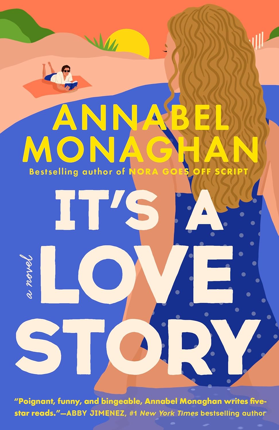 It's a Love Story by Annabel Monaghan (Paperback)