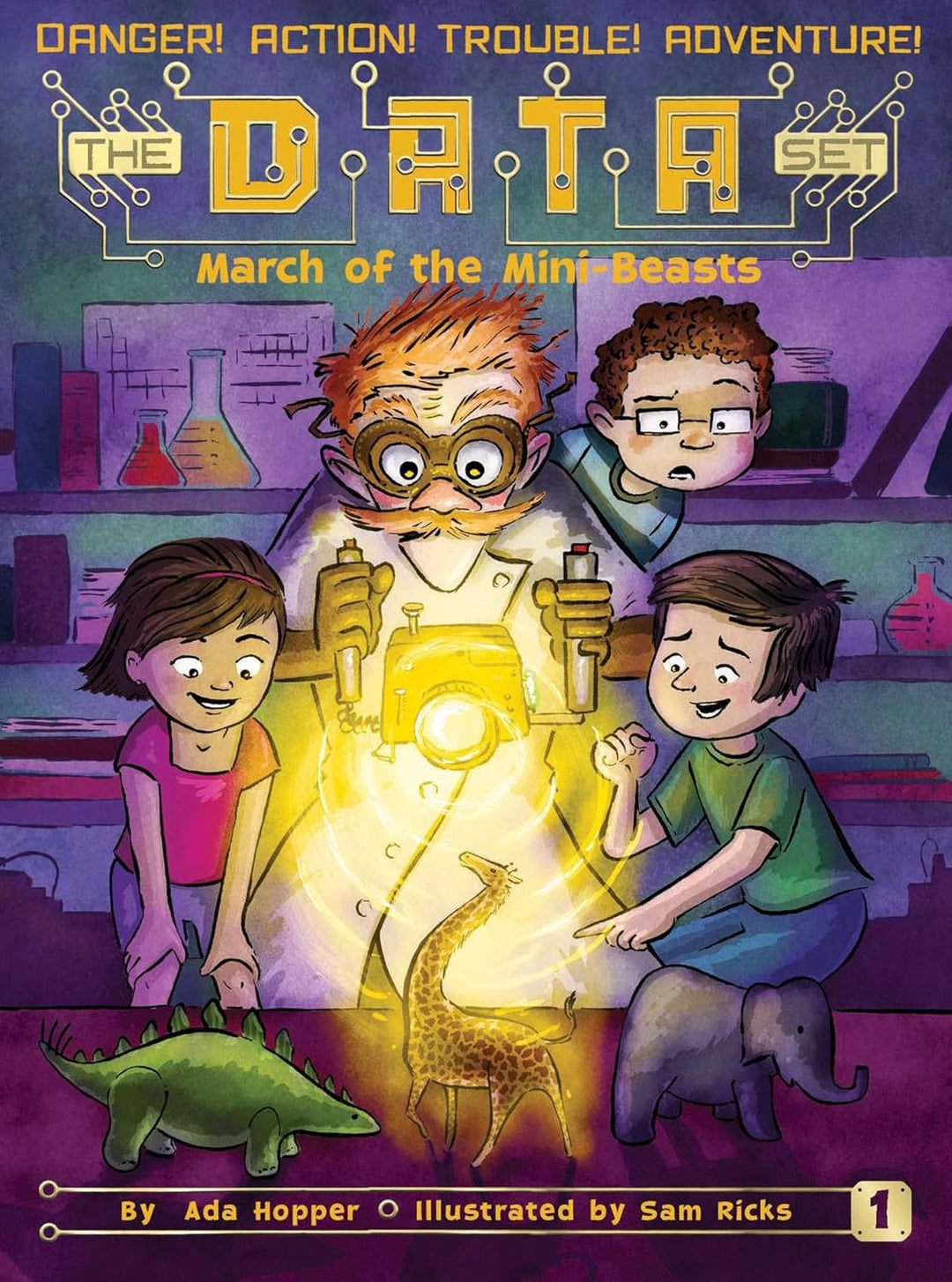 March of the Mini Beasts (The DATA Set Book 1) by Ada Hopper