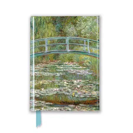 Monet: Bridge Over A Pond of Water Lilies Pocket Journal