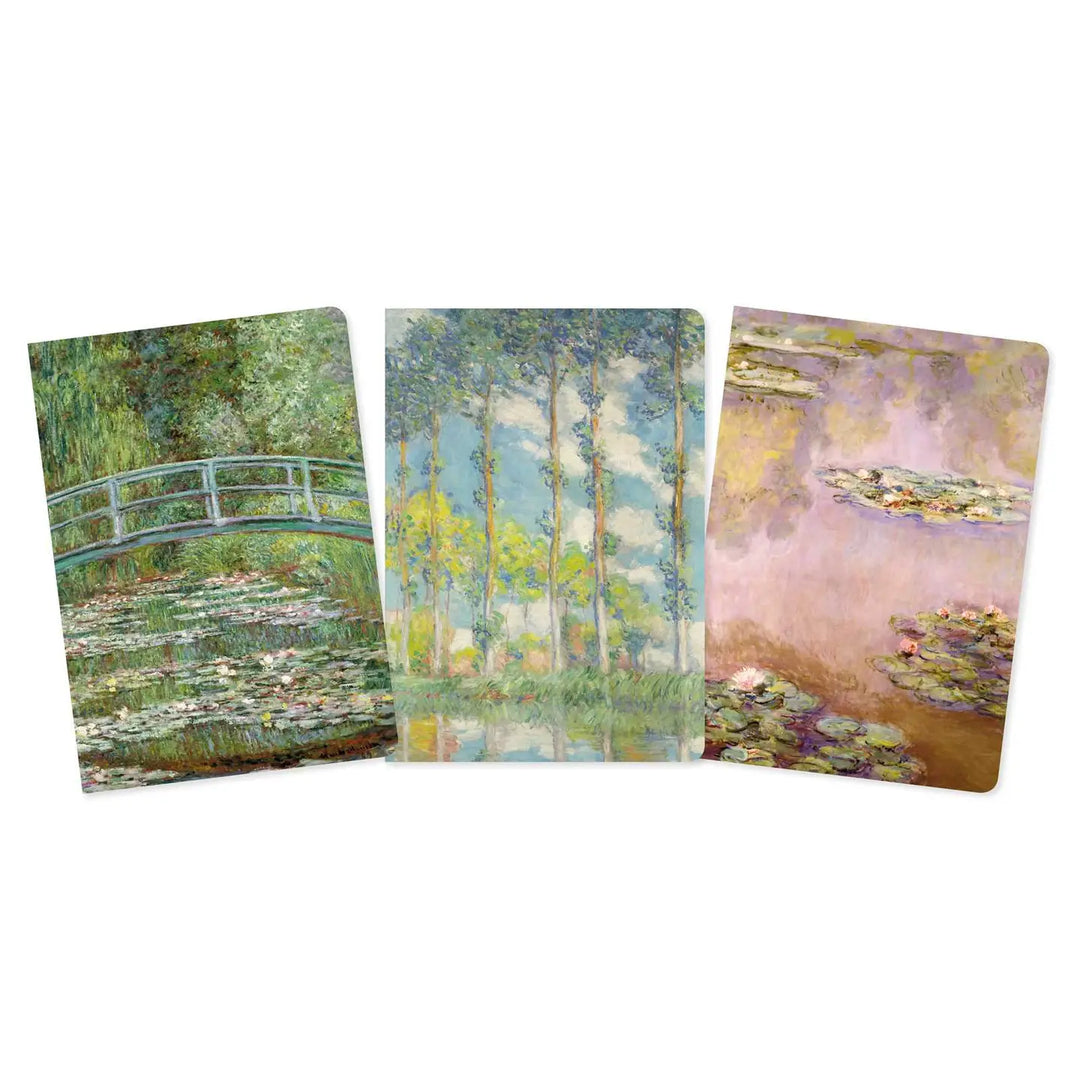 Monet Notebooks - Set of 3
