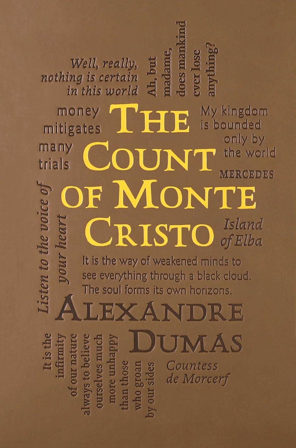 The Count of Monte Cristo by Alexandre Dumas (Word Cloud Classics)