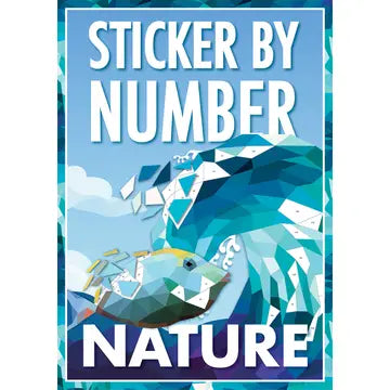 Sticker by Number: Nature