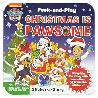 Christmas is Pawsome: Peek-and-Play