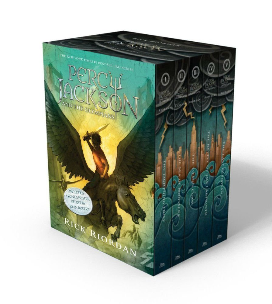 Percy Jackson and The Olympians Box Set by Rick Riordan