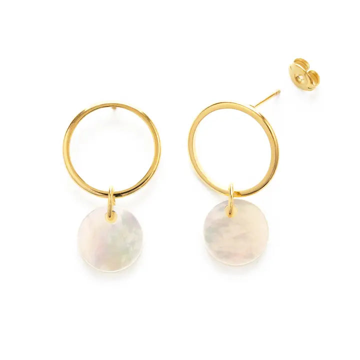 Playa Studs - Mother of Pearl