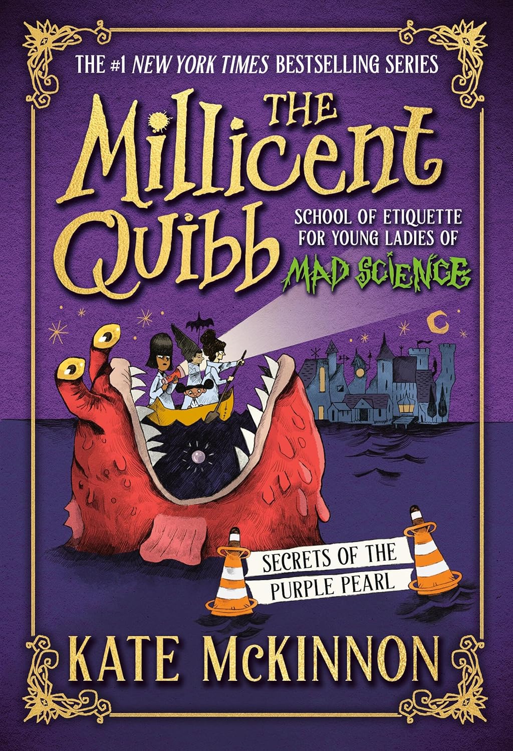 Secrets of the Purple Pearl: The Millicent Quibb School, 2 by Kate McKinnon (Hardback)