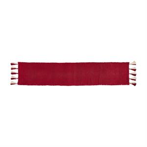 Red Ponchaa Table Runner