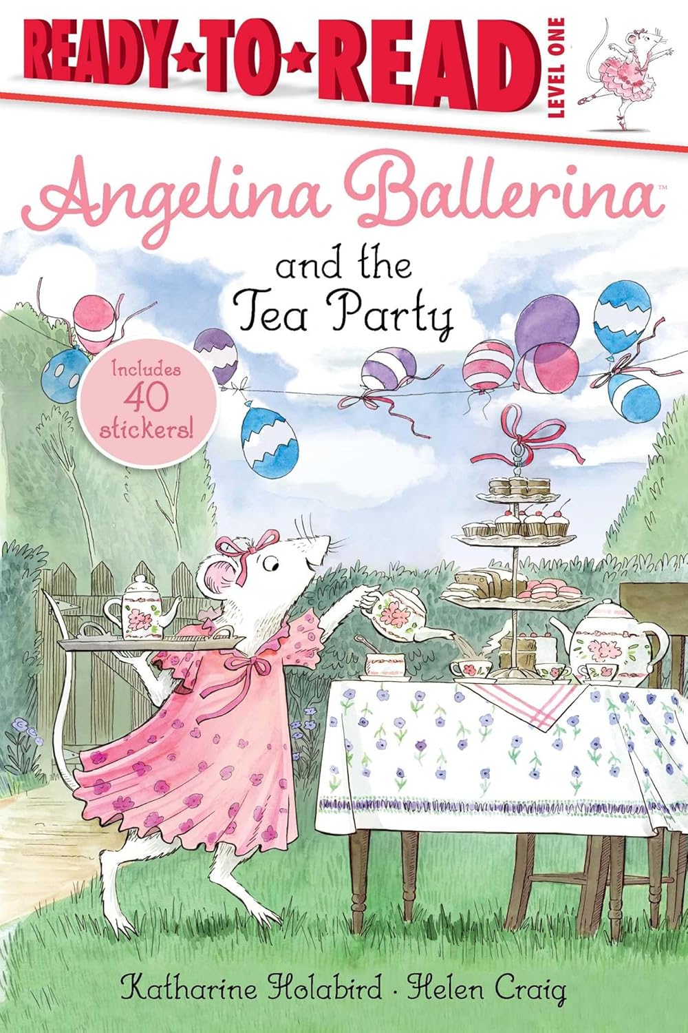 Angelina Ballerina and the Tea Party Ready-to-Read Level 1 by Katherine Holabird