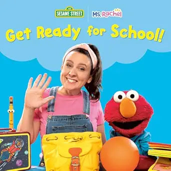 Sesame Street & Ms. Rachel: Get Ready for School! (Board Book)