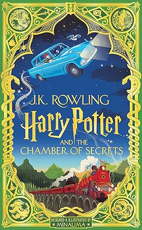 Harry Potter and the Chamber of Secrets by J.K. Rowling (Harry Potter #2) (Minalima Edition) (Interactive Illustrated Edition)