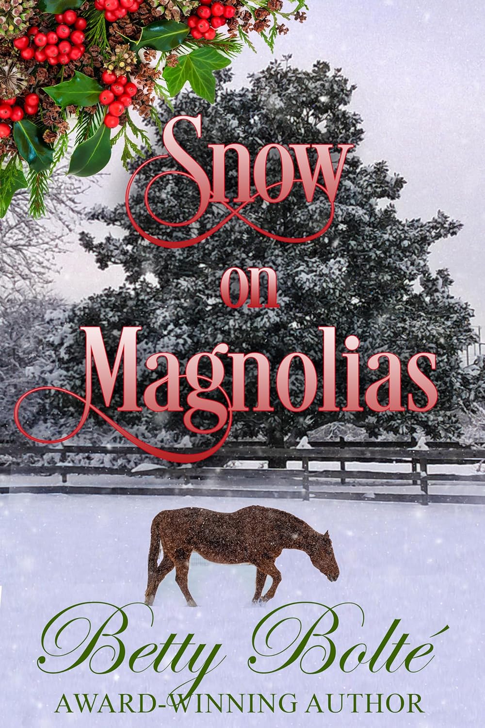 Snow on Magnolias by Betty Bolte