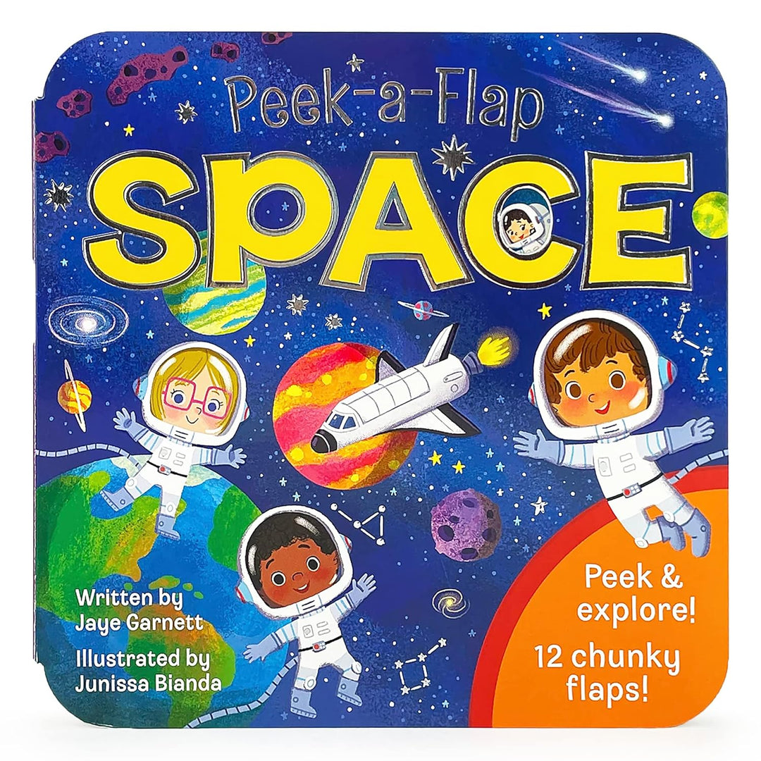 Space: Peek-A-Flap Book