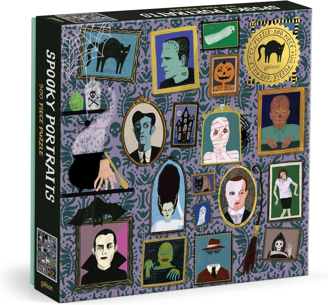 Spooky Portraits 500 Piece Puzzle