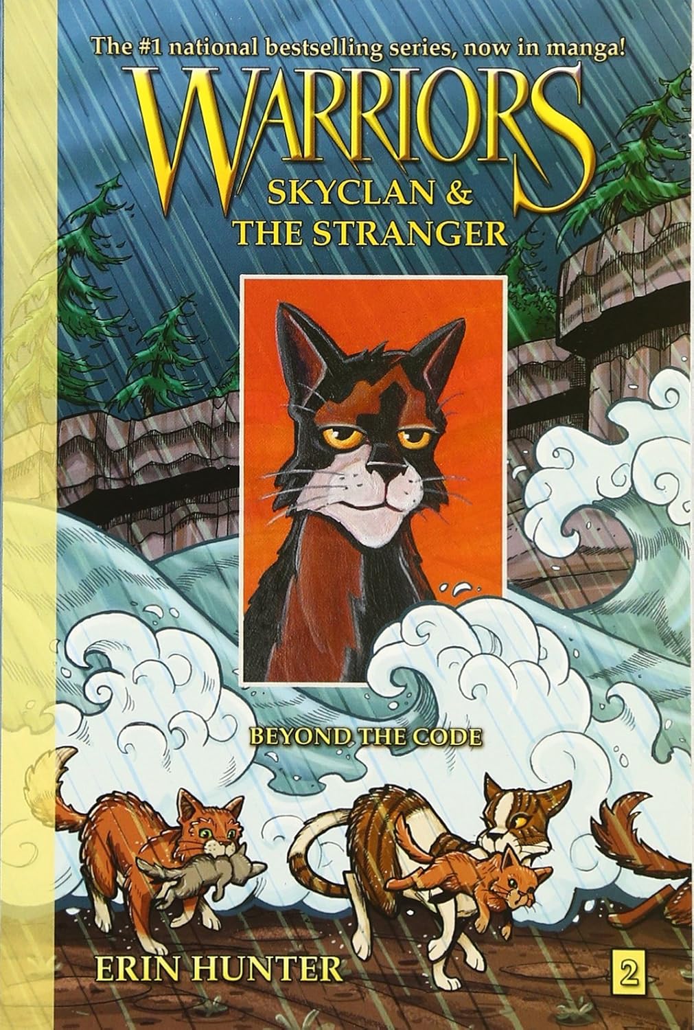 Warriors Skyclan & The Stranger: Beyond the Code by Erin Hunter (Manga)