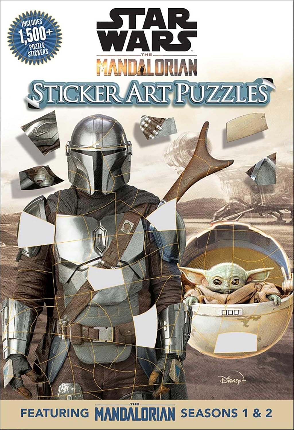 Star Wars: The Mandalorian Sticker Art Puzzles by Steve Behling