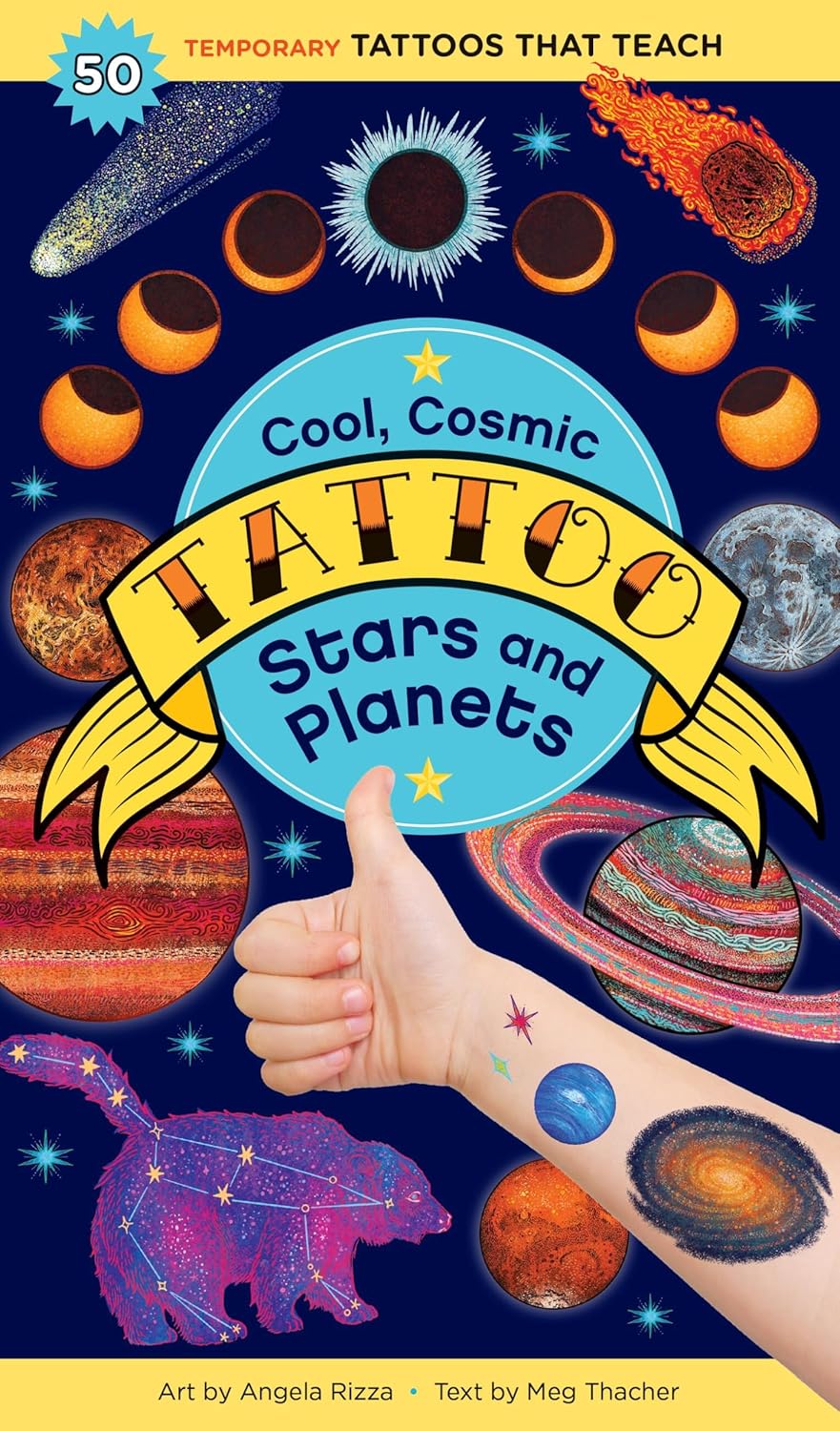 Cool, Cosmic, Tattoo Stars and Planets