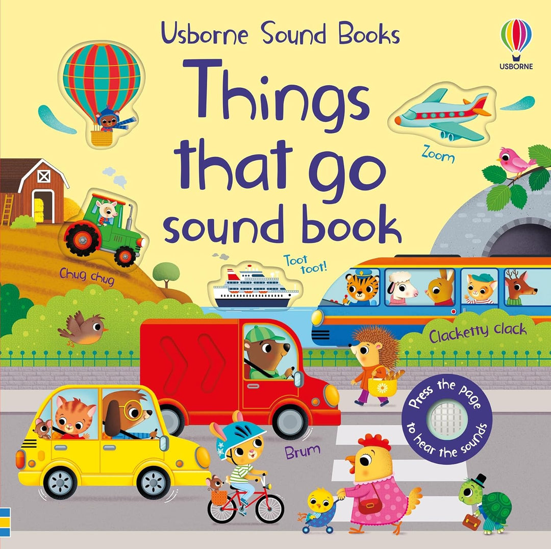 Things That Go Sound Book (Usborne) by Sam Taplin