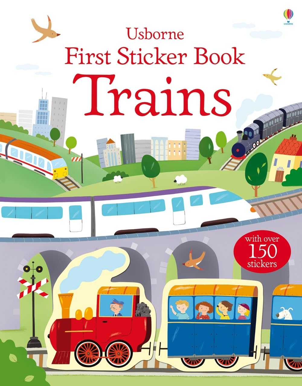 First Sticker Book: Trains (First Sticker Books)
