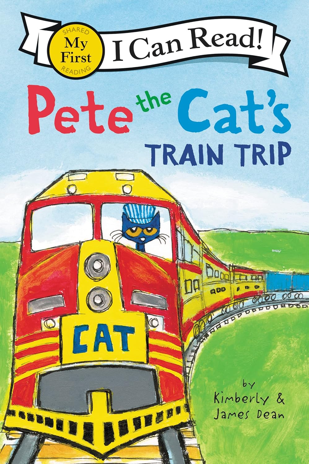 Pete the Cat's Train Trip (My First I Can Read) by Kimberly & James Dean