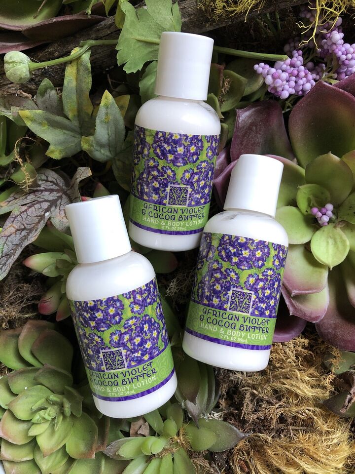 African Violet - Travel Size Lotion
