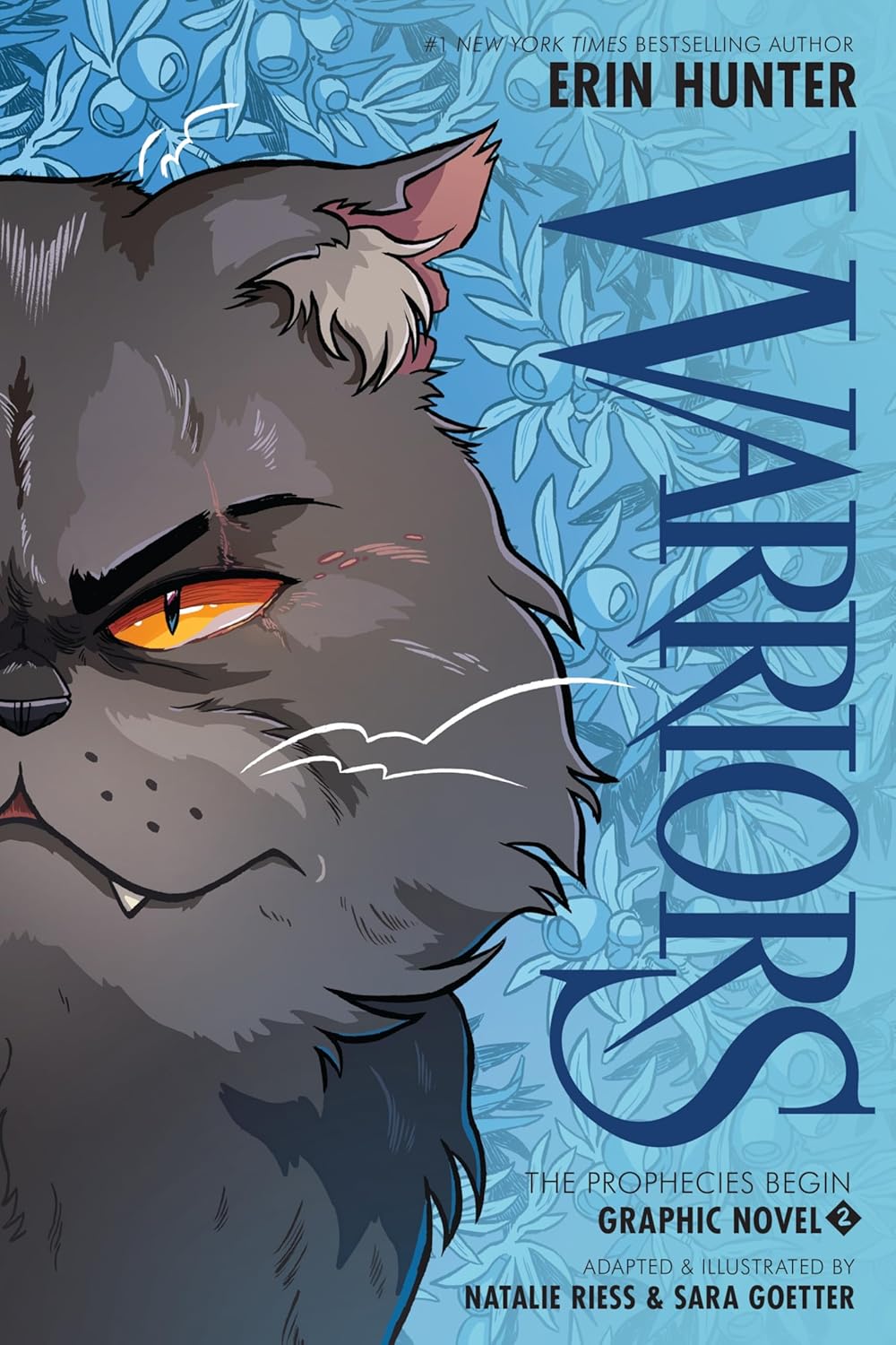 Warriors Graphic Novel: The Prophecies Begin #2 by Natalie Riess & Sara Goetter (Hardcover)