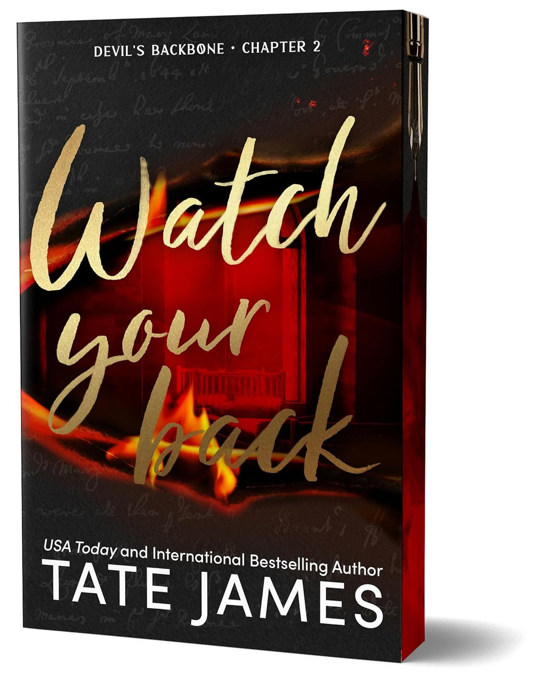 Watch Your Back by Tate James (deluxe edition - paperback)