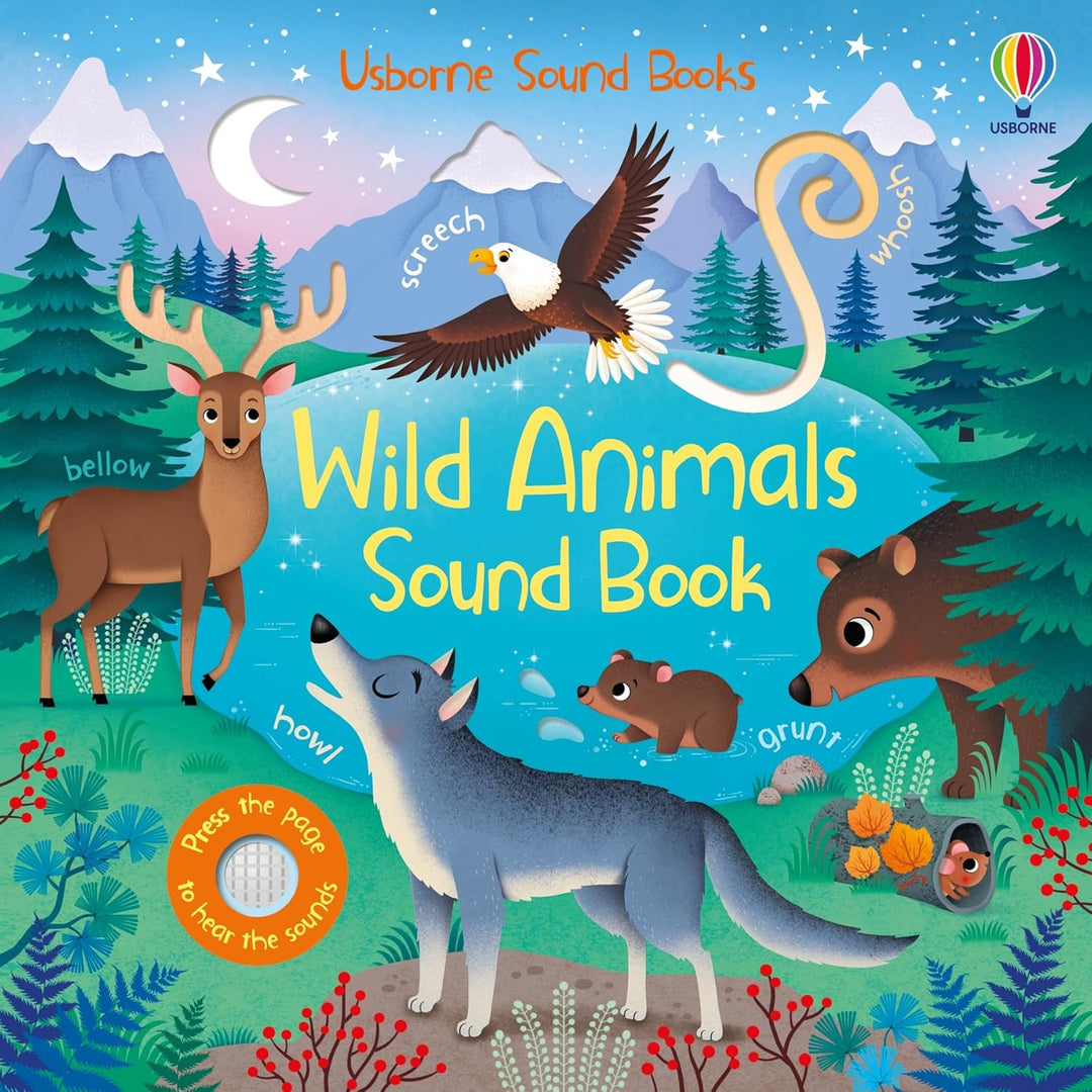 Wild Animals Sound Book (Usborne) by Sam Taplin