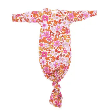 Knotted Baby Gown - Wild Child (Gown Only)