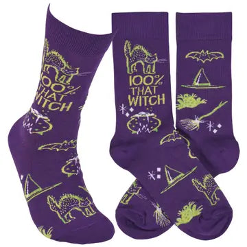 100% That Witch Socks